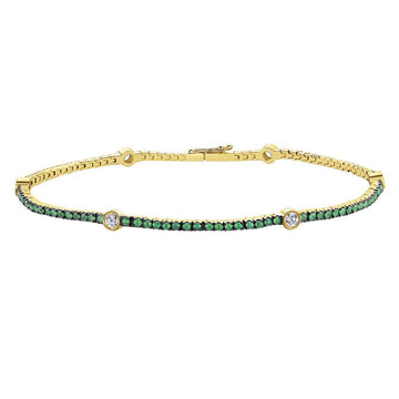 14 KT Tennis Bracelets